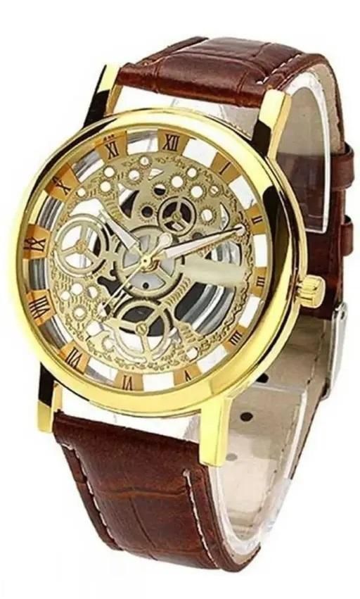 Exclusive leather watch FOR REAL mens