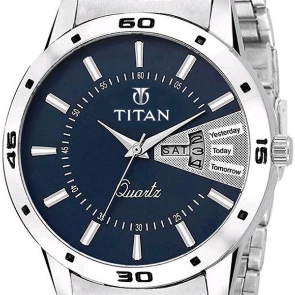 ANALOG Luxury Steel White Gold watch For REAL Mens