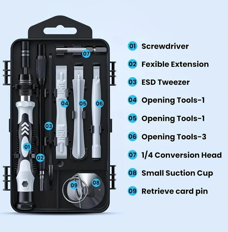 ( Multiple Functional Technology) 115 in 1 Screwdriver Set