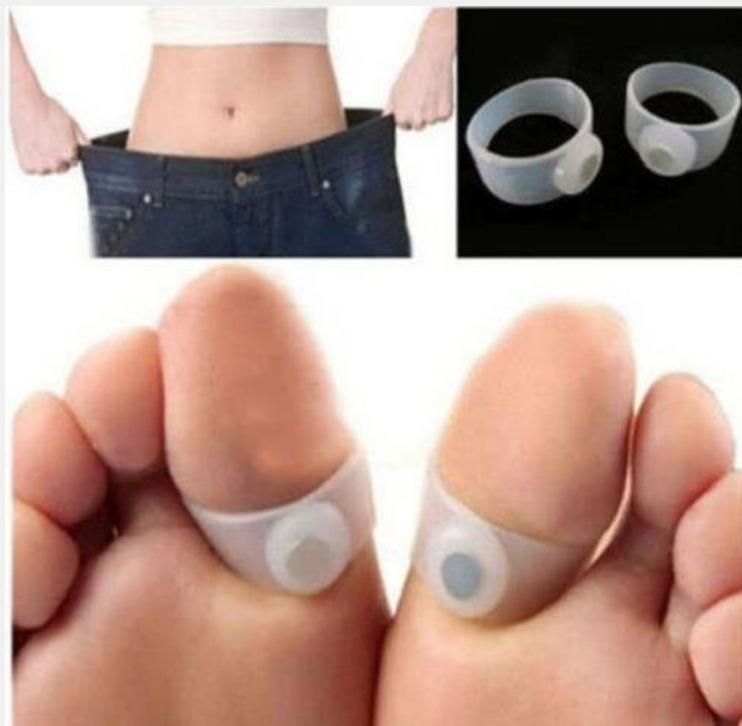 (BLOOD Pressure Controlling) 2 Pieces Magnetic Slimming Rings