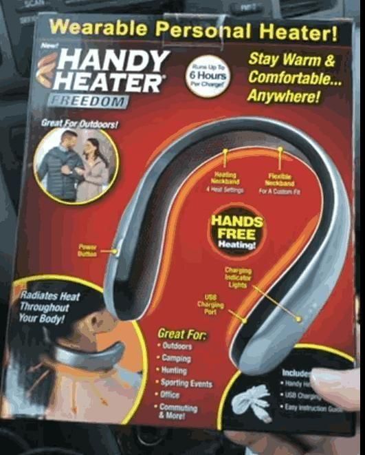 ( ANTI-Cold) USB Charging Neck Warmer