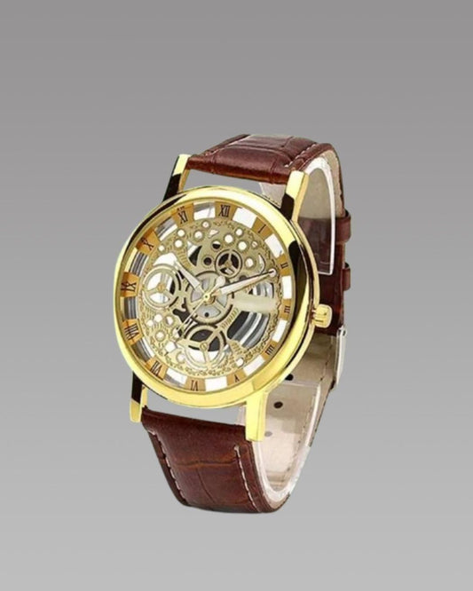 Exclusive leather watch FOR REAL mens
