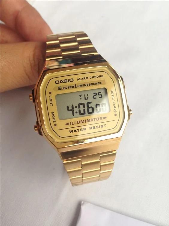 Vintage Digital Gold (ONLY MENS) Watch