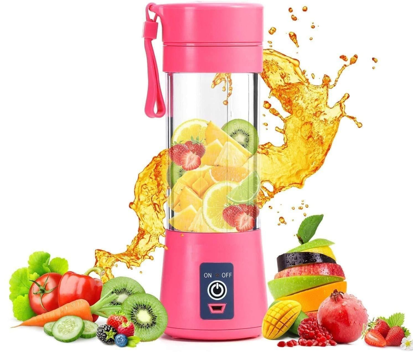 ADVANCE Electric 6 Blade USB Juice Maker (380 ml)