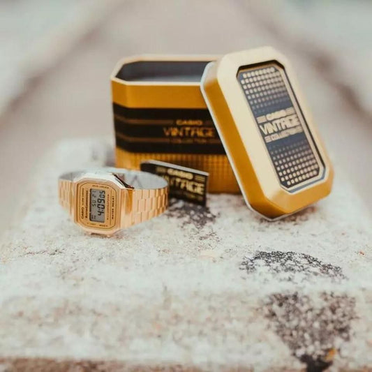 Vintage Digital Gold (ONLY MENS) Watch