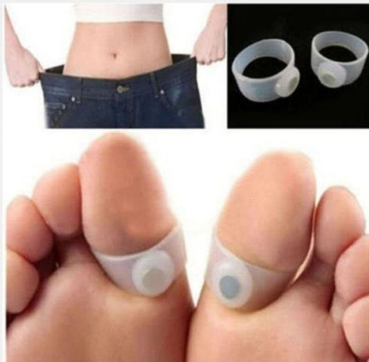 (BLOOD Pressure Controlling) 2 Pieces Magnetic Slimming Rings