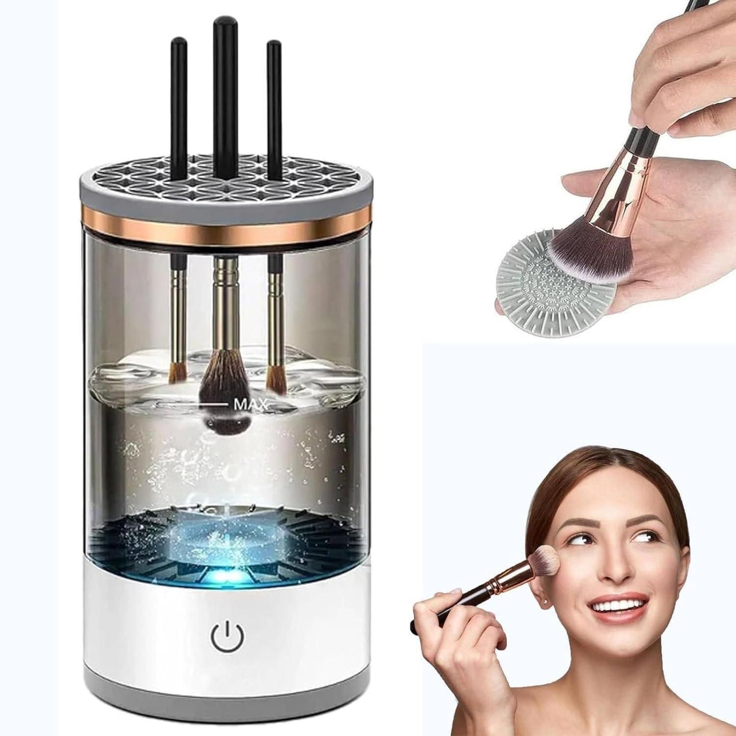 PACK OF 2 Make Up Brush Cleaner ( Advance Cleaning Technology ) Made in US